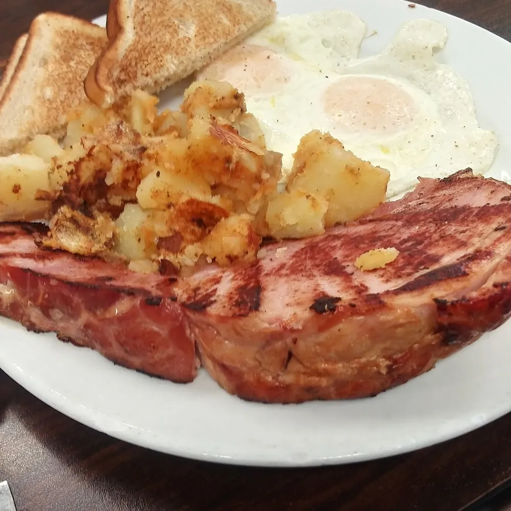 Ham and Eggs and Toast